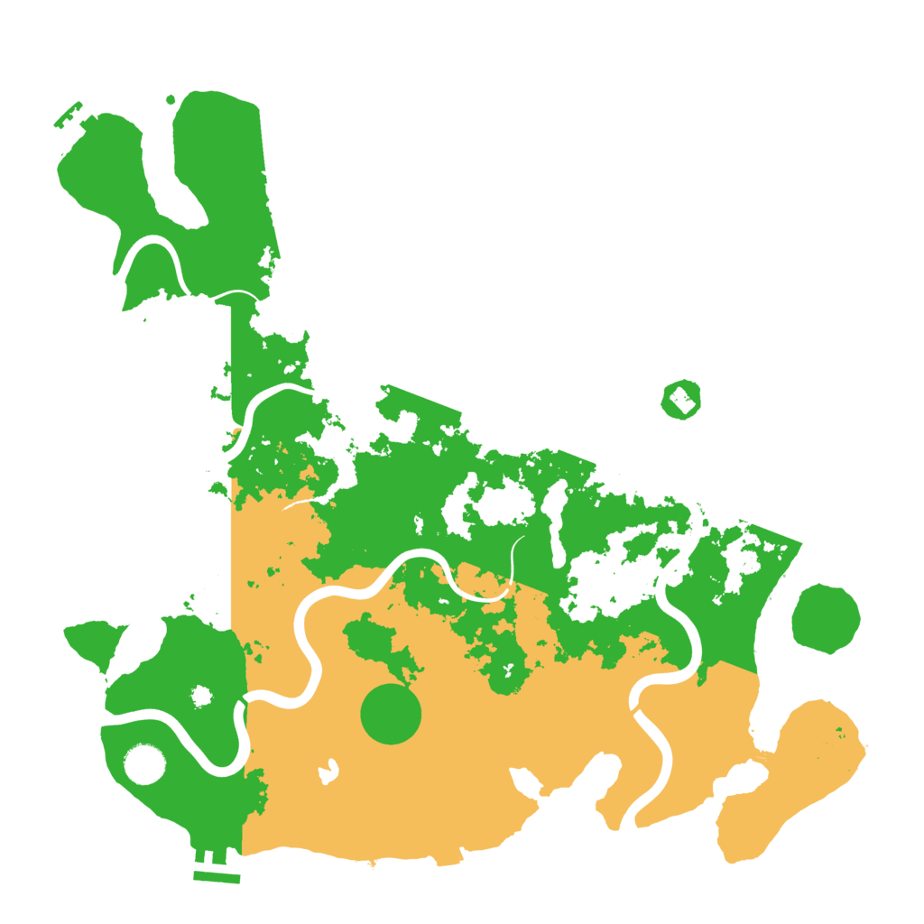Biome Rust Map: Procedural Map, Size: 4000, Seed: 91984814