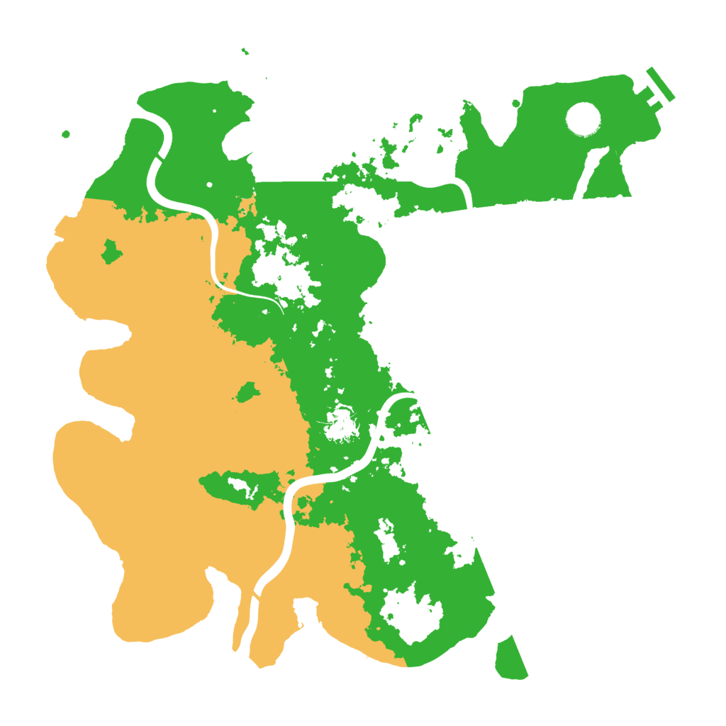 Biome Rust Map: Procedural Map, Size: 3750, Seed: 1628056609