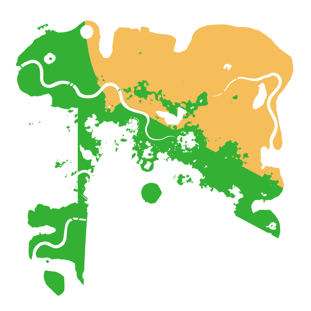 Biome Rust Map: Procedural Map, Size: 4250, Seed: 1185554338
