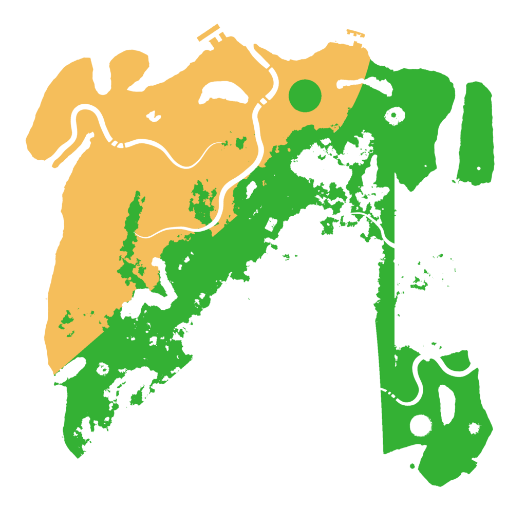 Biome Rust Map: Procedural Map, Size: 4250, Seed: 138981142