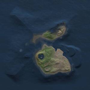 Thumbnail Rust Map: Procedural Map, Size: 1500, Seed: 1183262145, 1 Monuments