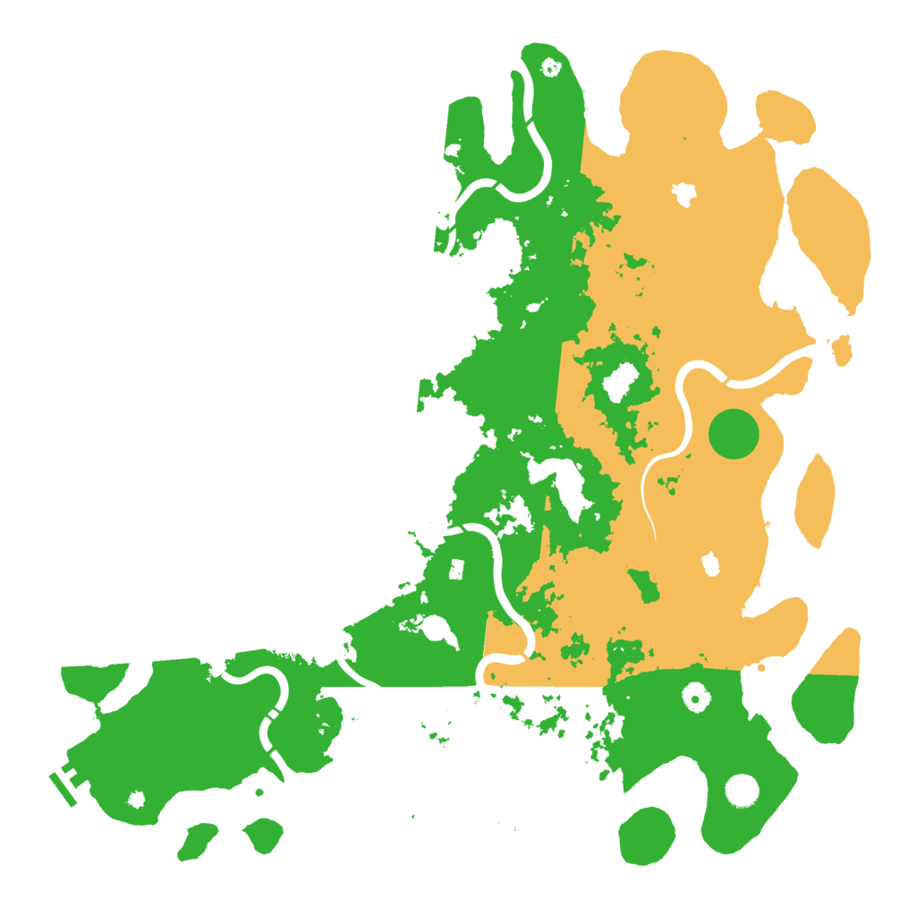 Biome Rust Map: Procedural Map, Size: 4800, Seed: 320948253