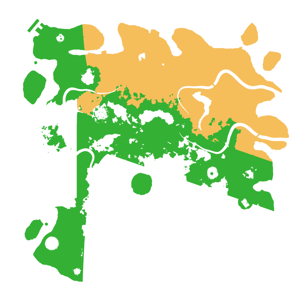 Biome Rust Map: Procedural Map, Size: 4000, Seed: 1795709968