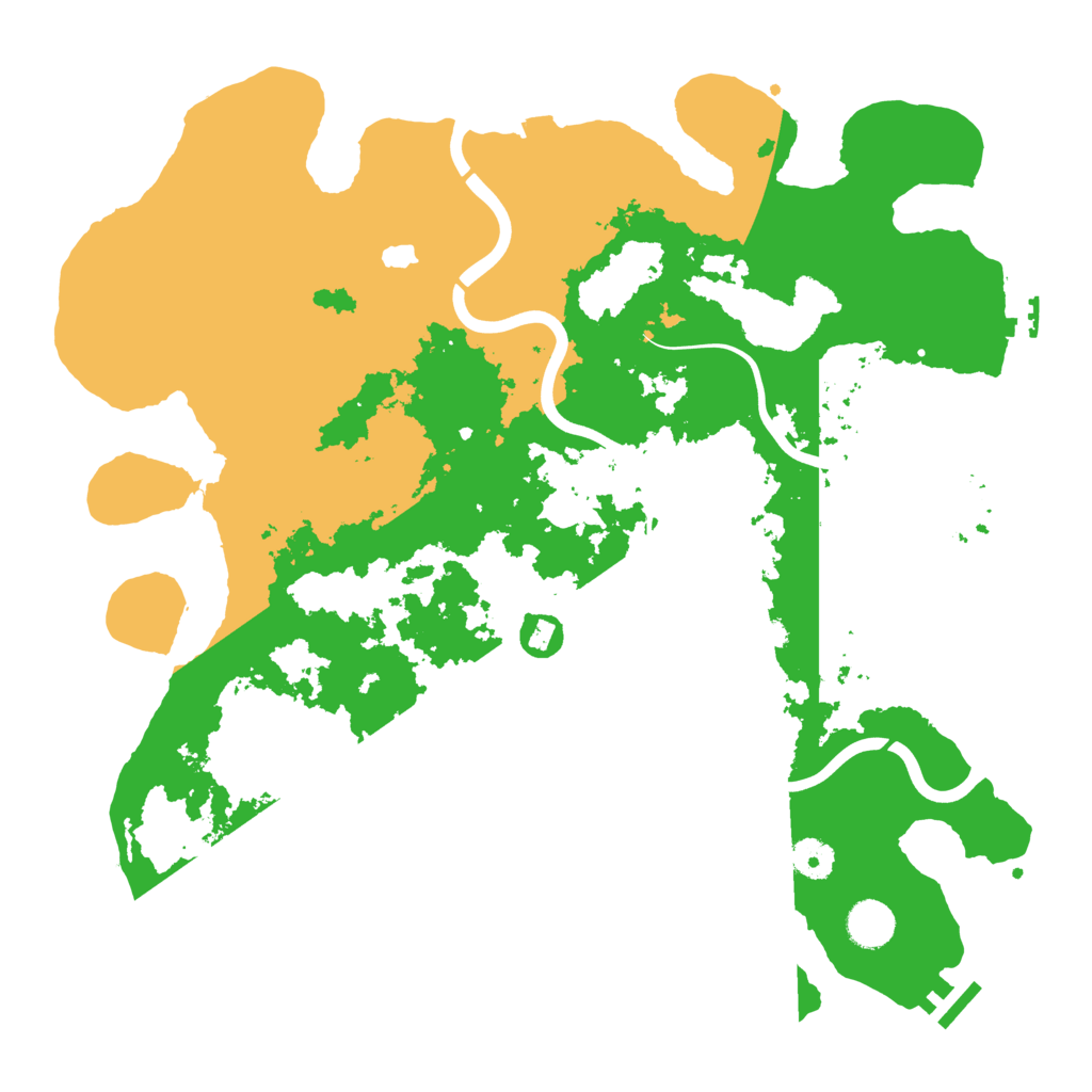 Biome Rust Map: Procedural Map, Size: 4000, Seed: 873428