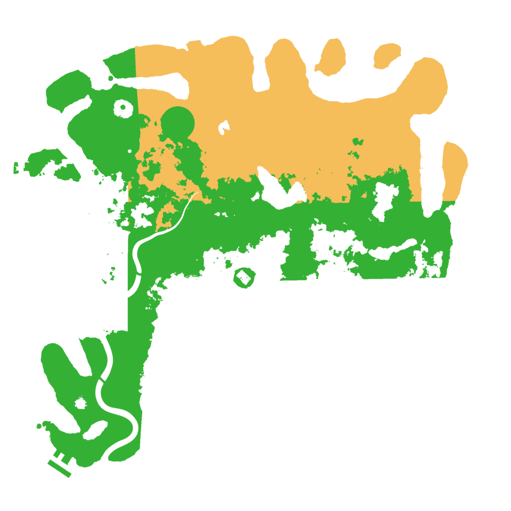 Biome Rust Map: Procedural Map, Size: 4000, Seed: 122027207