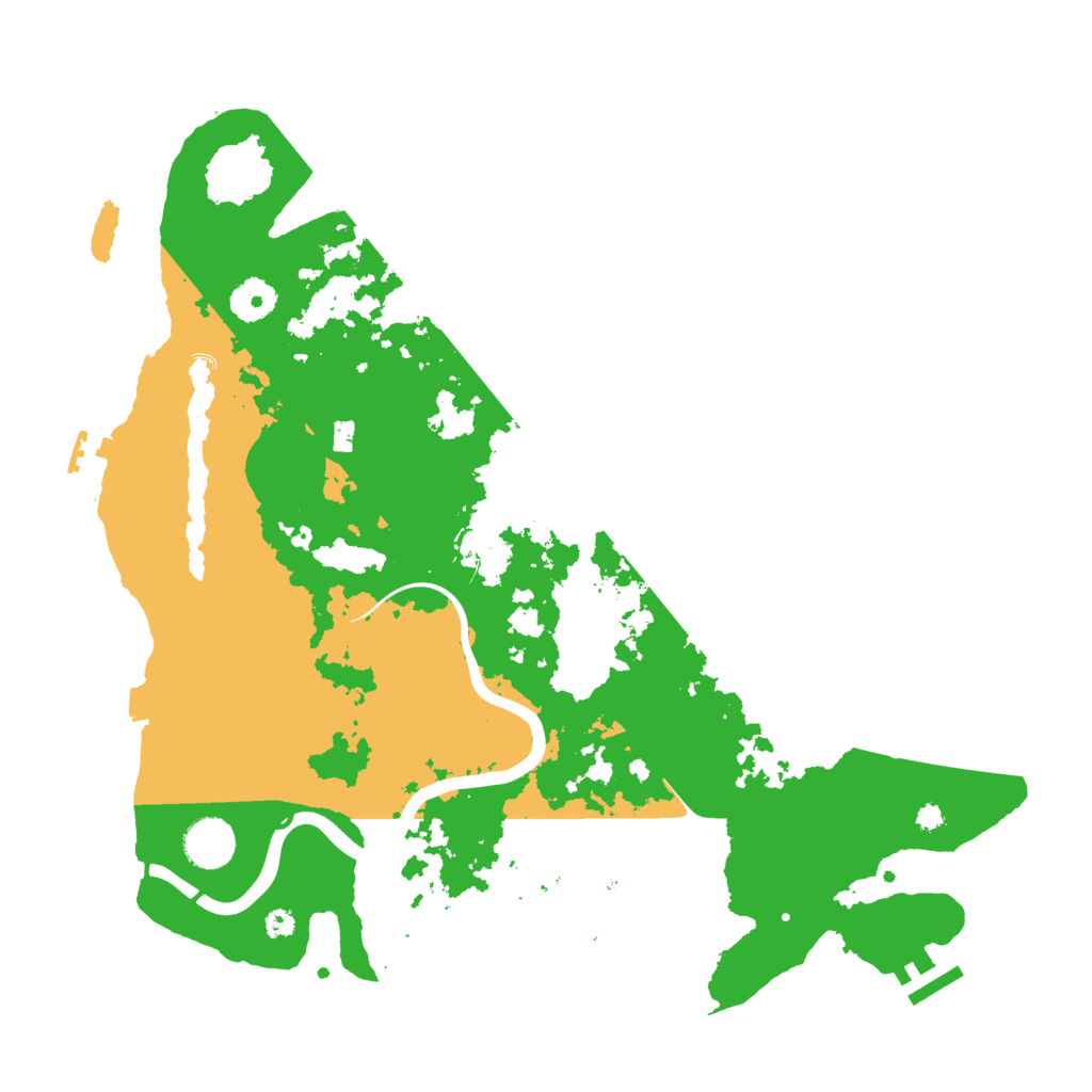 Biome Rust Map: Procedural Map, Size: 3750, Seed: 365893831