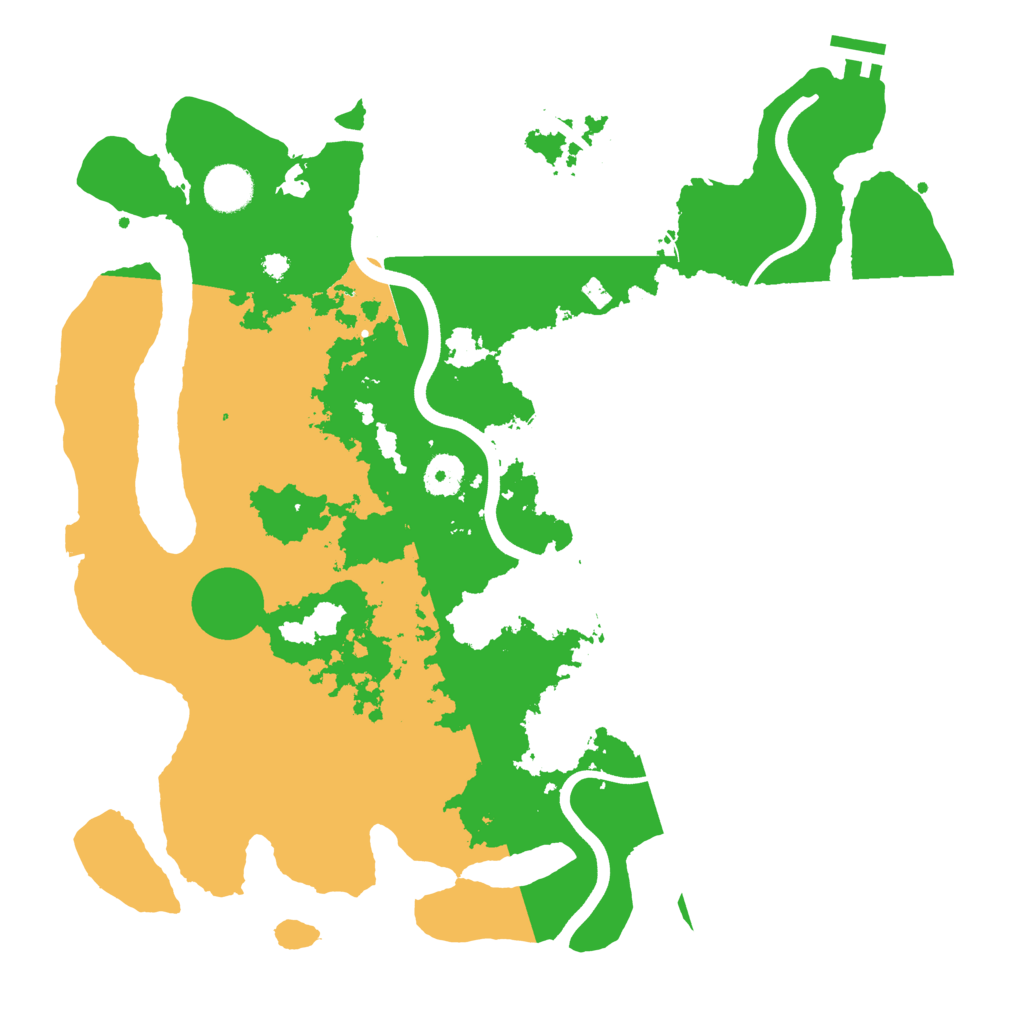 Biome Rust Map: Procedural Map, Size: 3750, Seed: 109790430