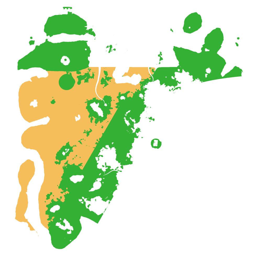 Biome Rust Map: Procedural Map, Size: 4500, Seed: 959061338