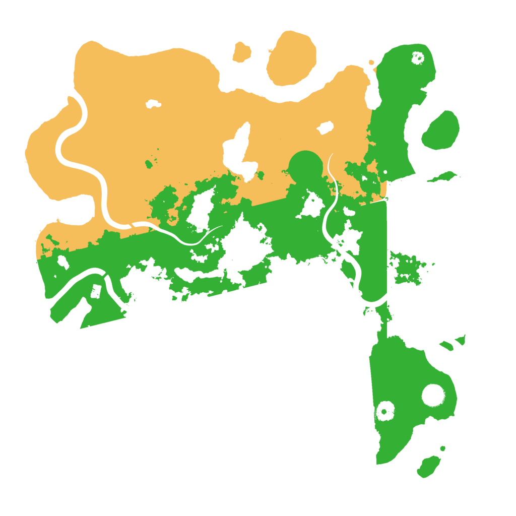 Biome Rust Map: Procedural Map, Size: 4000, Seed: 410804862