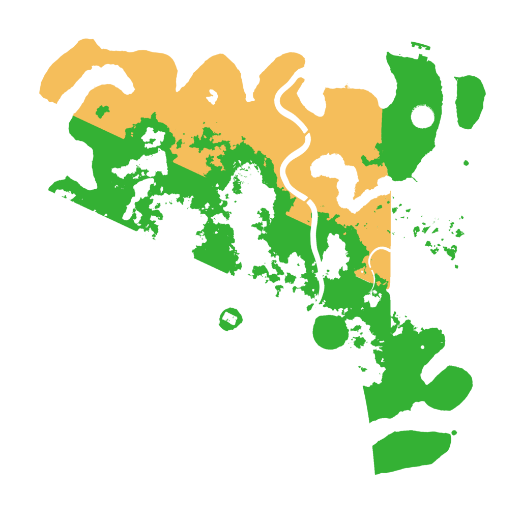 Biome Rust Map: Procedural Map, Size: 4000, Seed: 1391049758