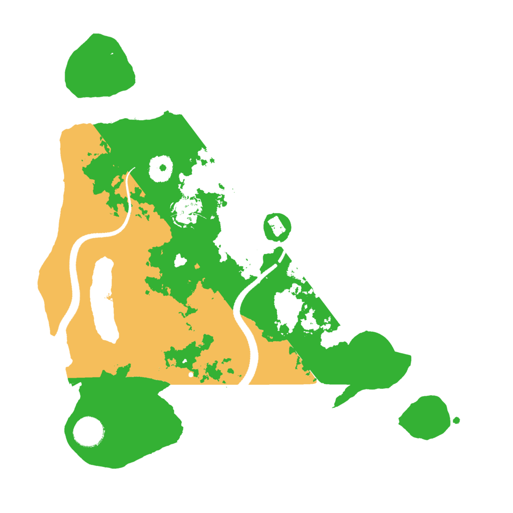 Biome Rust Map: Procedural Map, Size: 3000, Seed: 854432