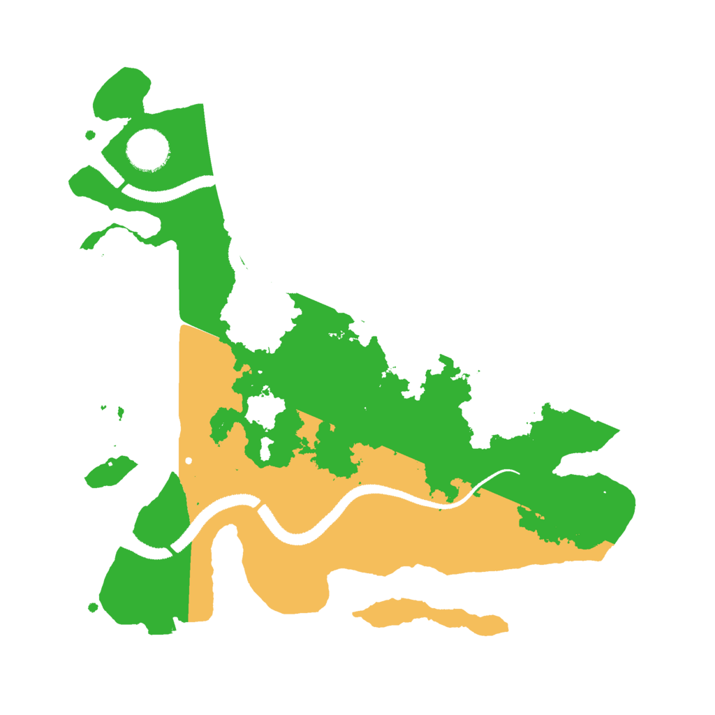 Biome Rust Map: Procedural Map, Size: 3000, Seed: 1167398234