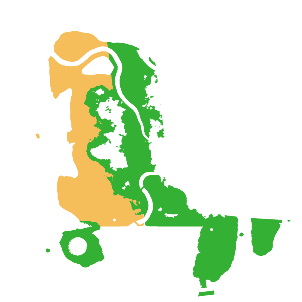 Biome Rust Map: Procedural Map, Size: 3000, Seed: 753590251