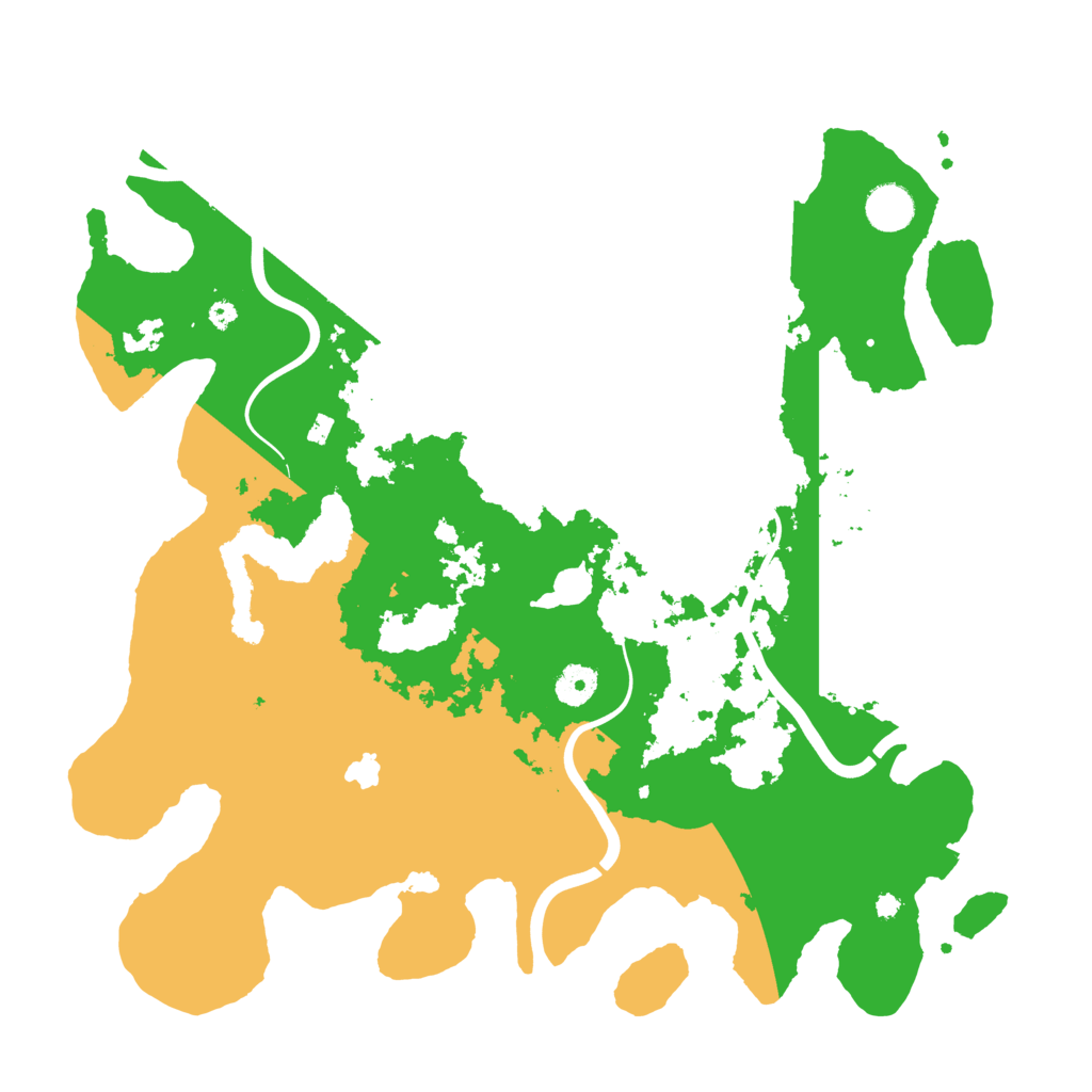 Biome Rust Map: Procedural Map, Size: 4000, Seed: 5341635