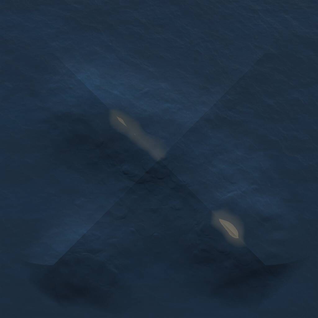 Rust Map: Procedural Map, Size: 1000, Seed: 13381, 1 Monuments