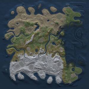 Thumbnail Rust Map: Procedural Map, Size: 4500, Seed: 788063559, 16 Monuments