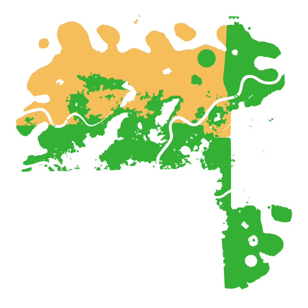 Biome Rust Map: Procedural Map, Size: 4500, Seed: 788063559