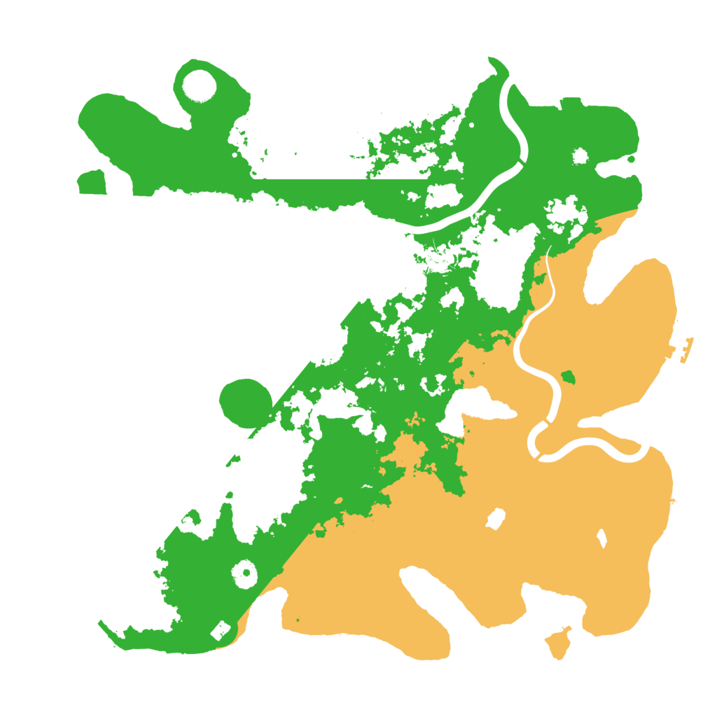 Biome Rust Map: Procedural Map, Size: 4000, Seed: 247757888