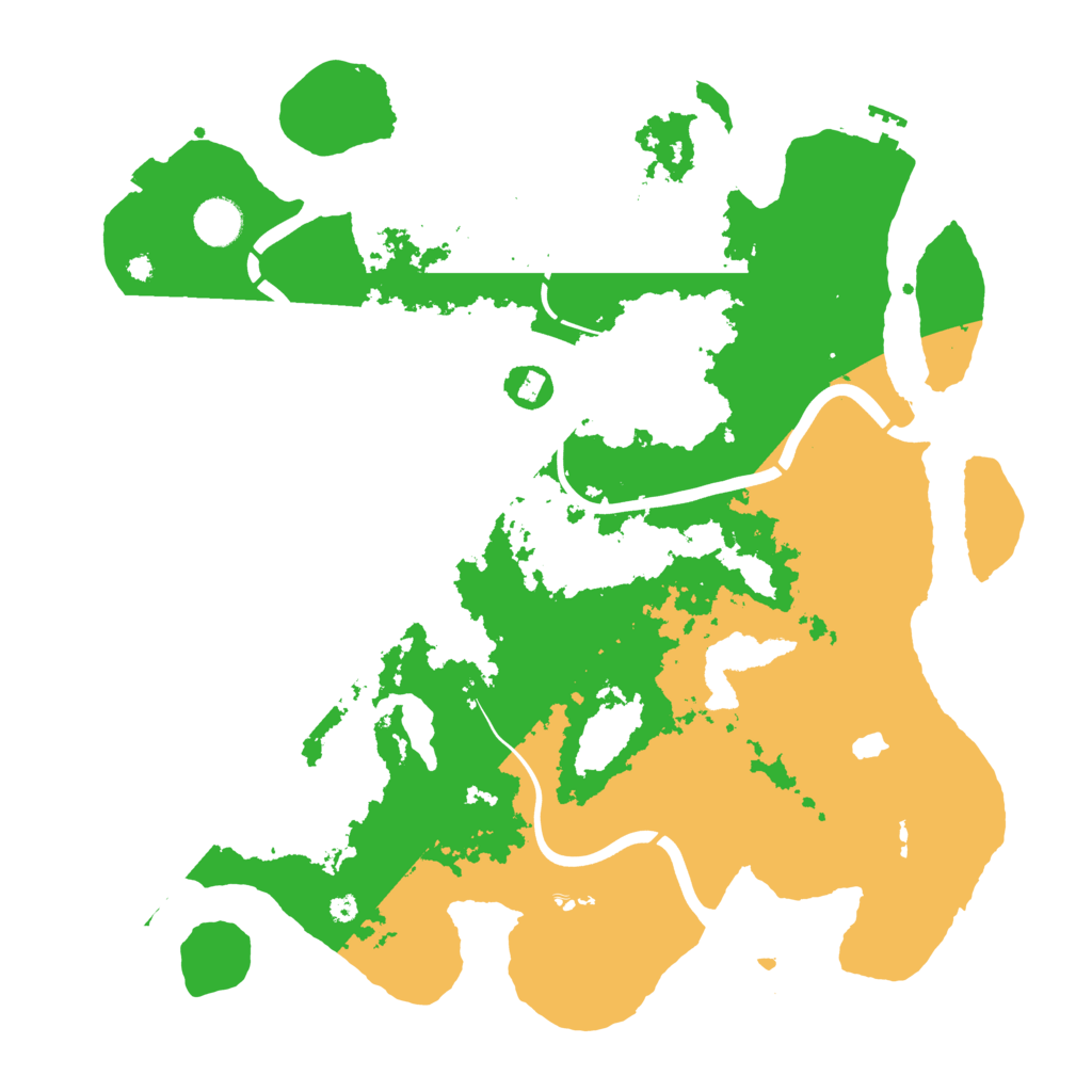 Biome Rust Map: Procedural Map, Size: 4000, Seed: 2103440491