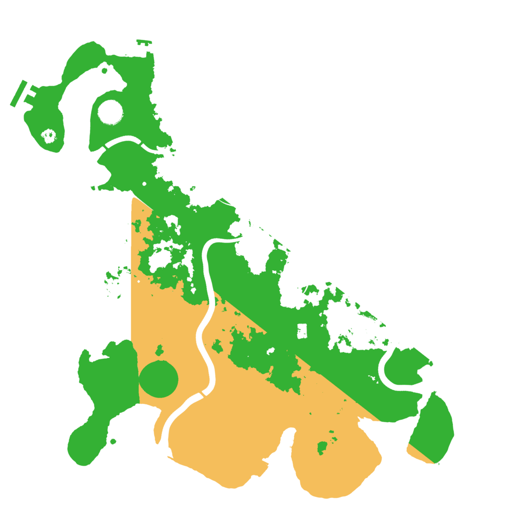Biome Rust Map: Procedural Map, Size: 3750, Seed: 1090726455