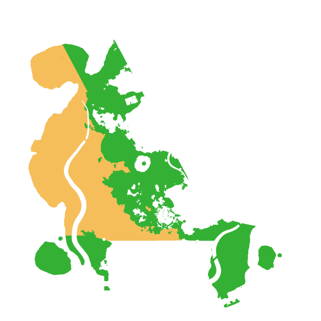 Biome Rust Map: Procedural Map, Size: 3000, Seed: 2144864725