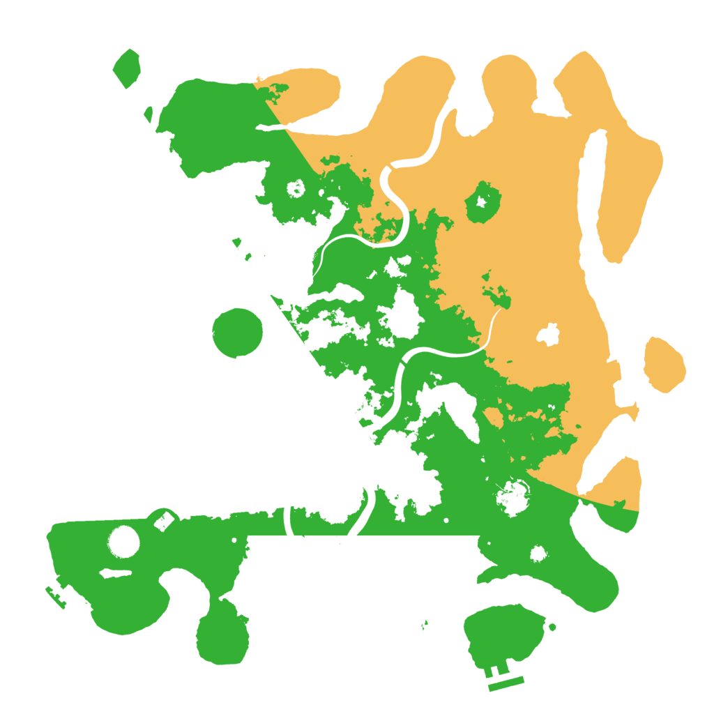 Biome Rust Map: Procedural Map, Size: 4000, Seed: 53324959