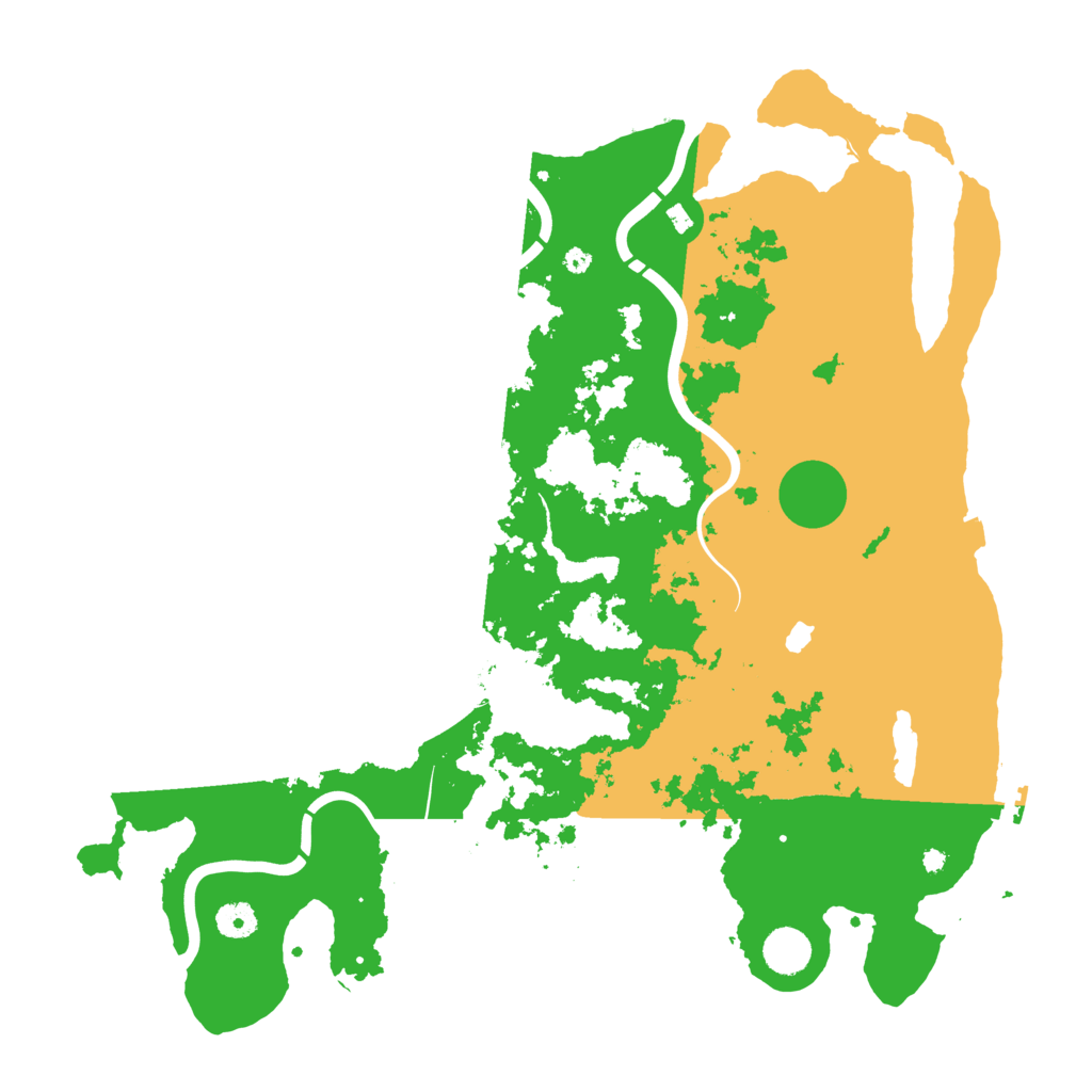 Biome Rust Map: Procedural Map, Size: 4250, Seed: 660657024