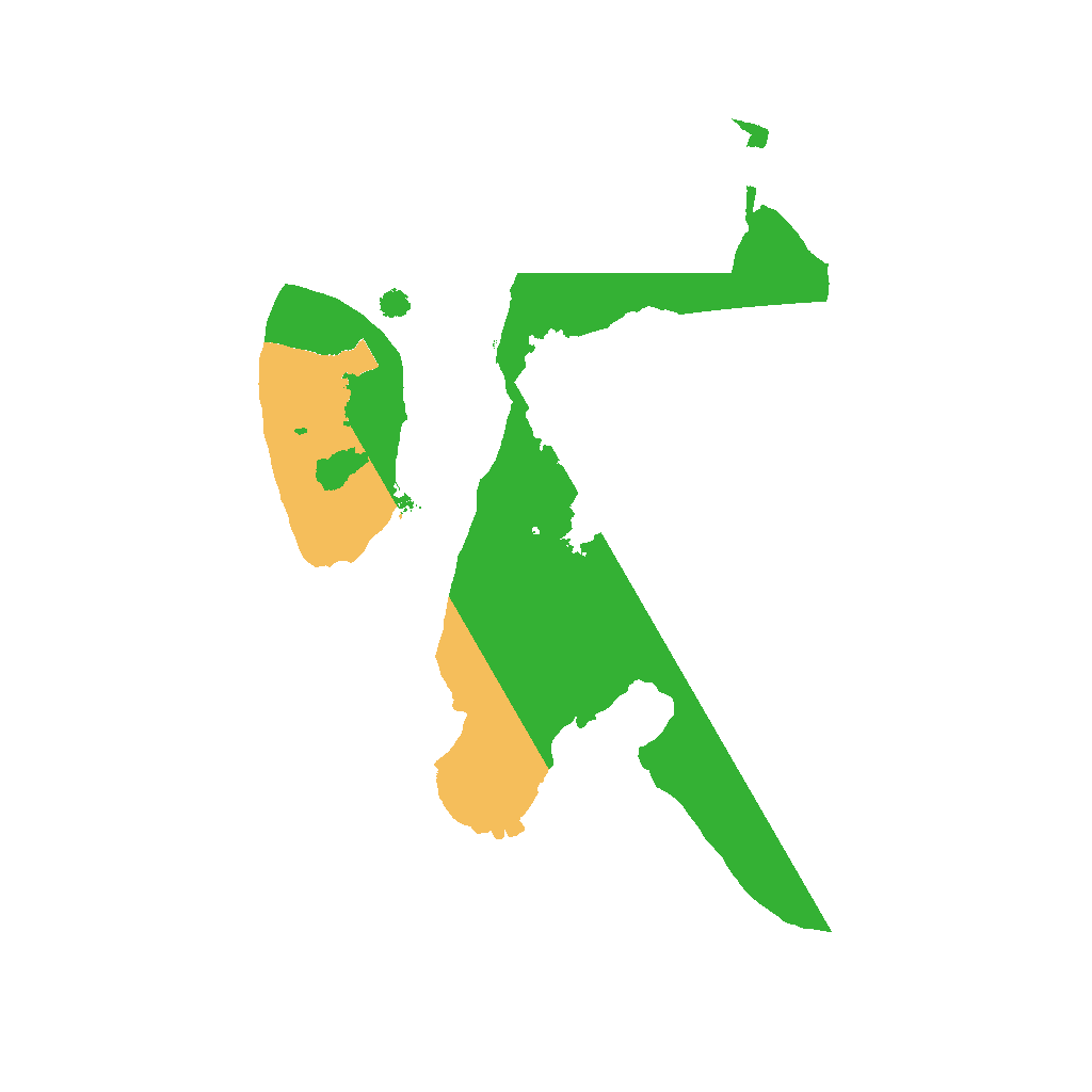Biome Rust Map: Procedural Map, Size: 1500, Seed: 424242