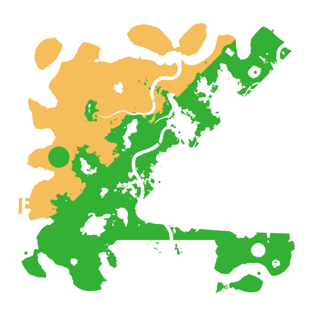 Biome Rust Map: Procedural Map, Size: 4000, Seed: 1809432366