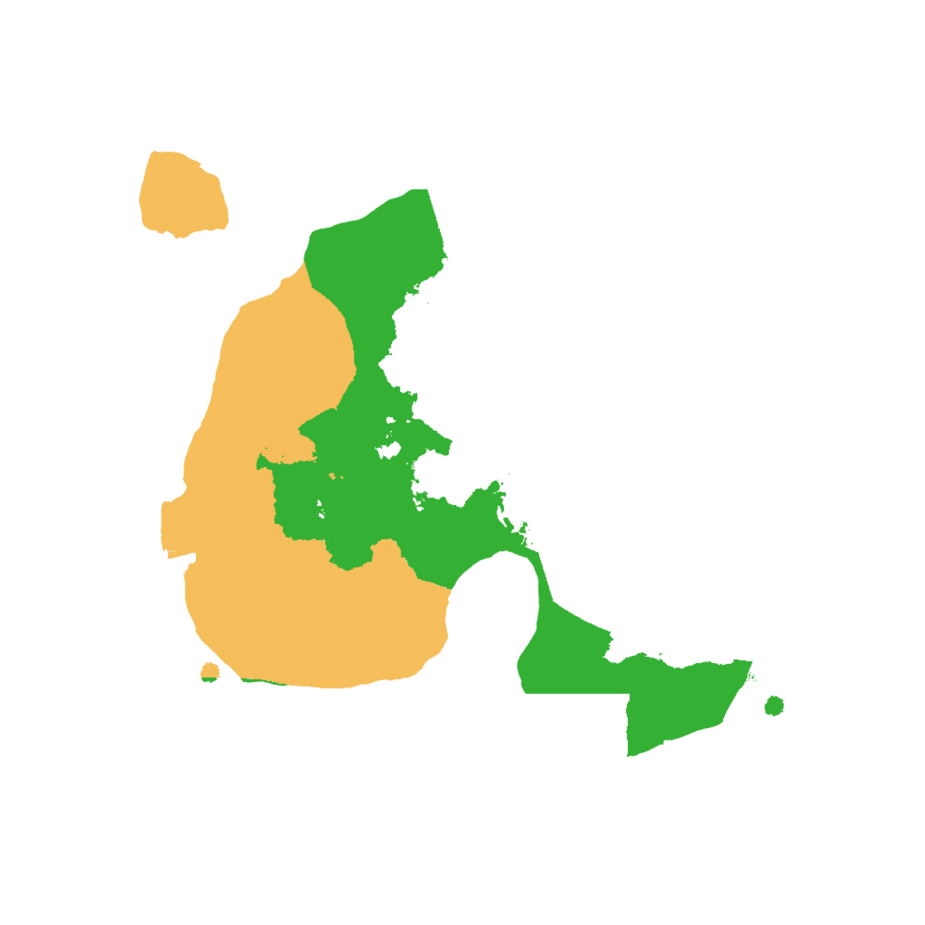 Biome Rust Map: Procedural Map, Size: 1900, Seed: 1313698660