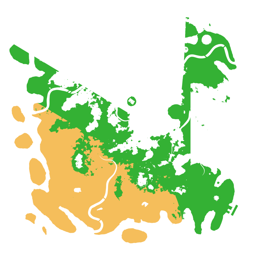 Biome Rust Map: Procedural Map, Size: 4500, Seed: 1606237426