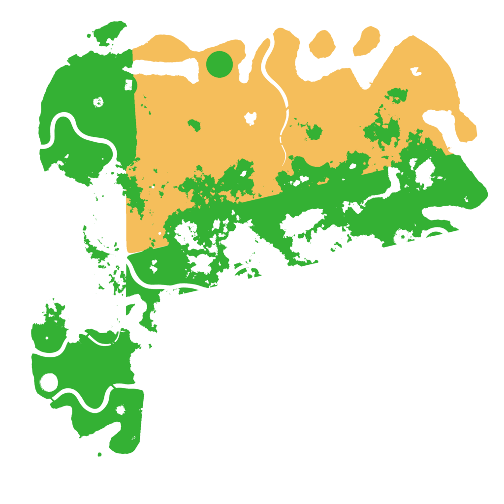 Biome Rust Map: Procedural Map, Size: 5000, Seed: 1438838374