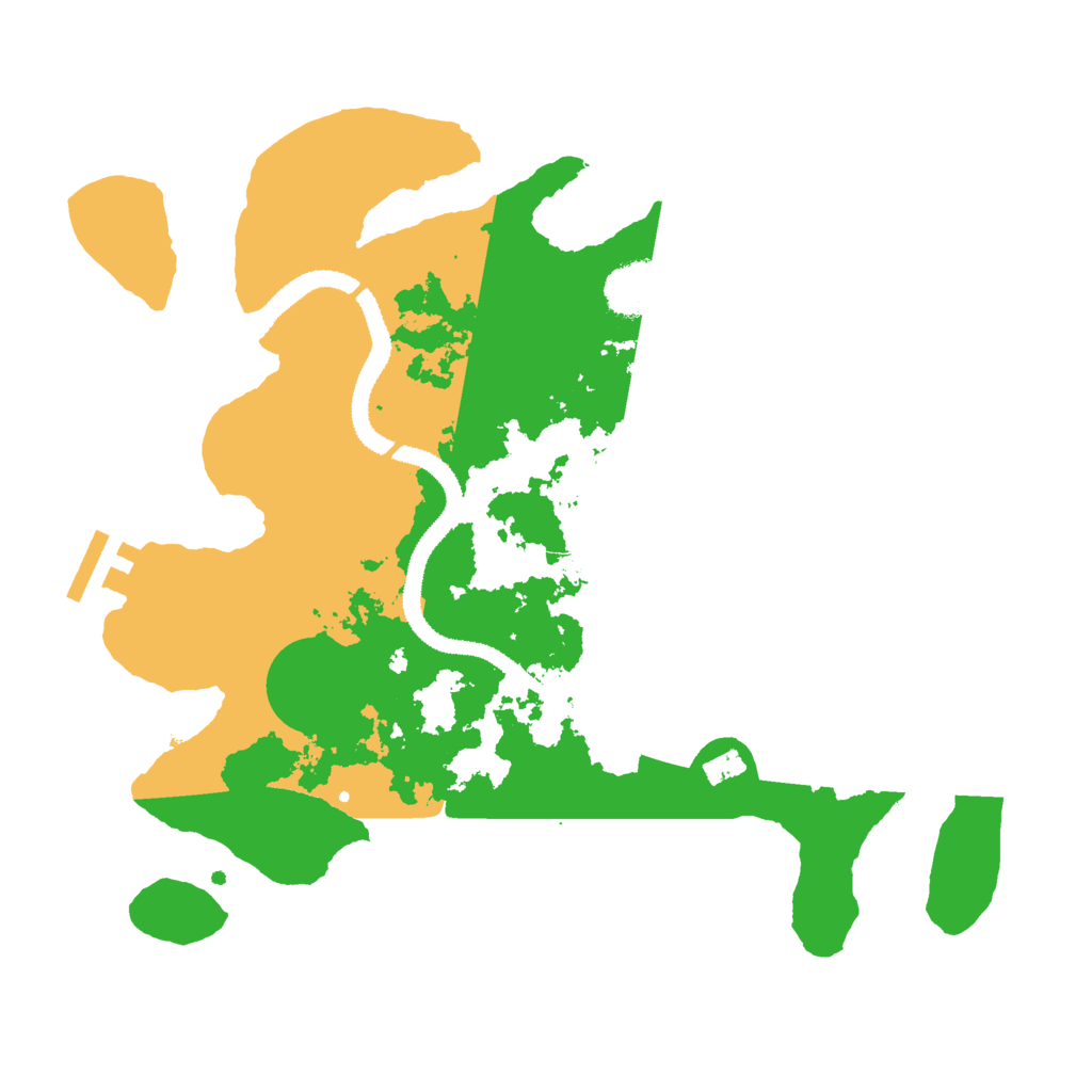 Biome Rust Map: Procedural Map, Size: 3000, Seed: 772002942