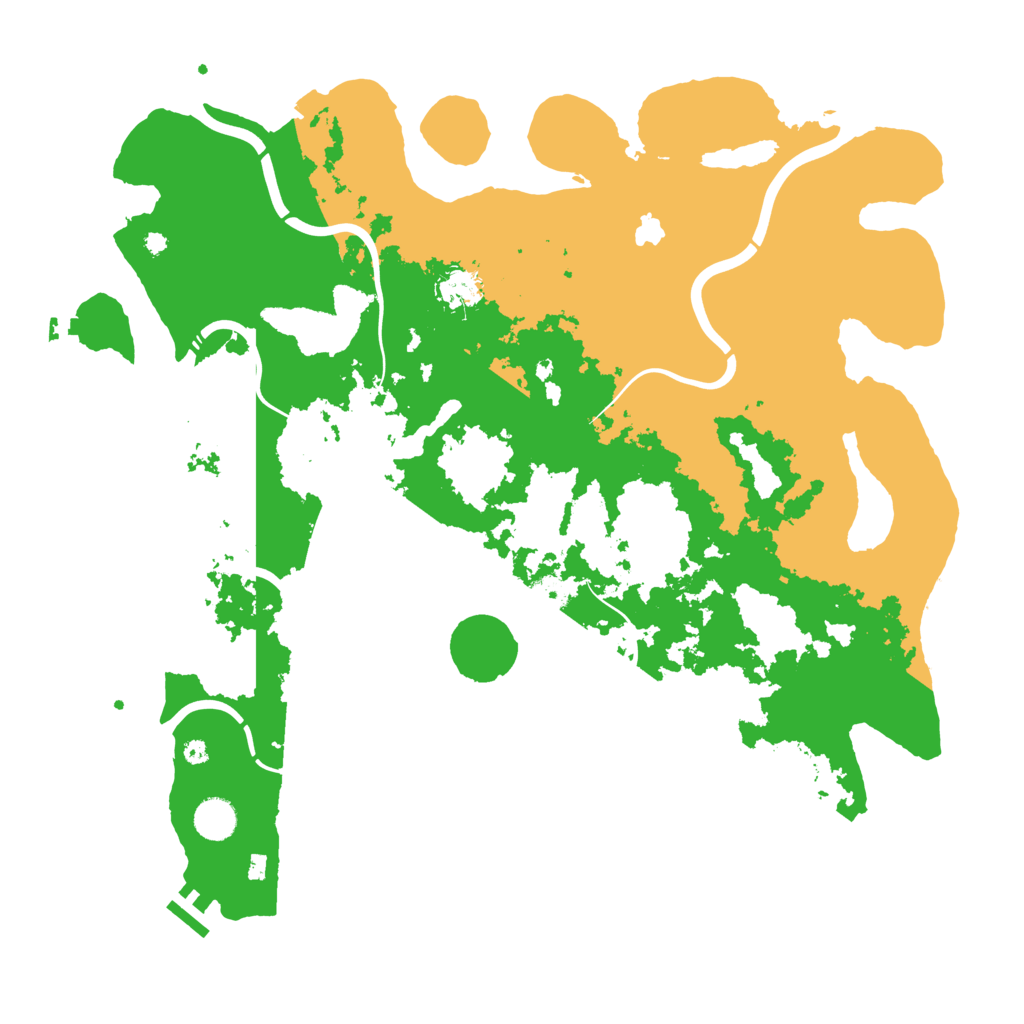 Biome Rust Map: Procedural Map, Size: 4250, Seed: 98765