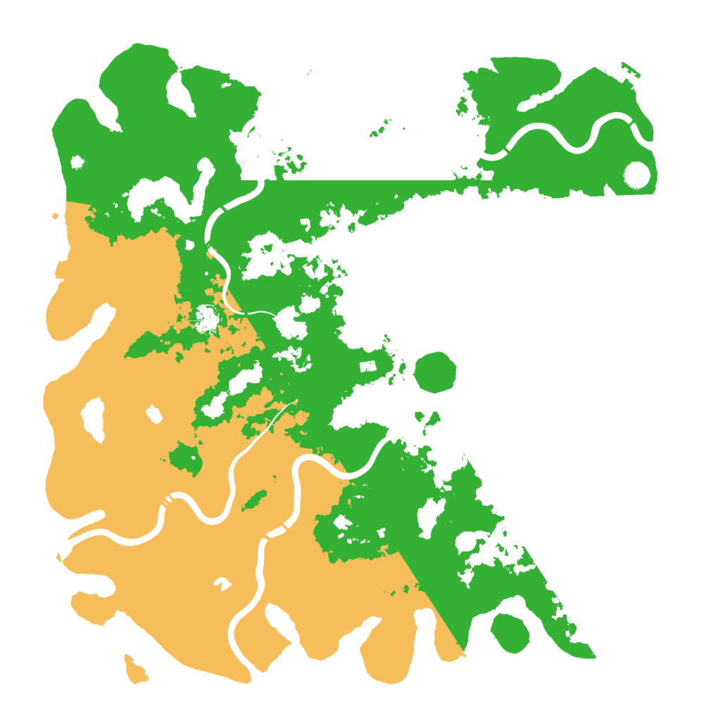 Biome Rust Map: Procedural Map, Size: 4800, Seed: 586056152