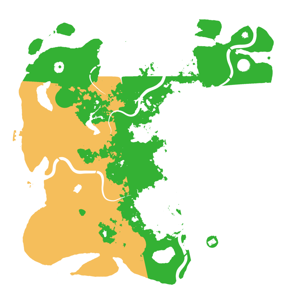 Biome Rust Map: Procedural Map, Size: 4250, Seed: 818234470