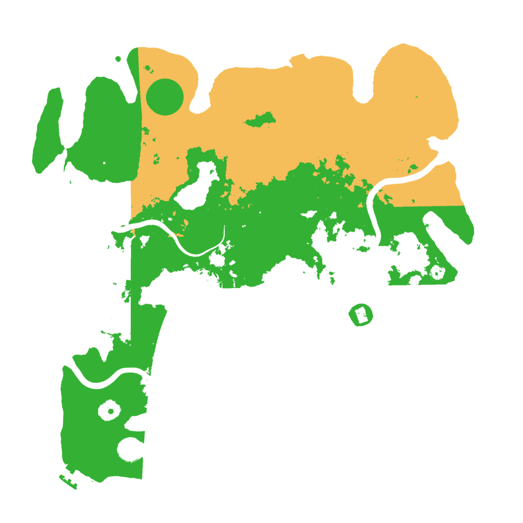 Biome Rust Map: Procedural Map, Size: 3750, Seed: 258184942