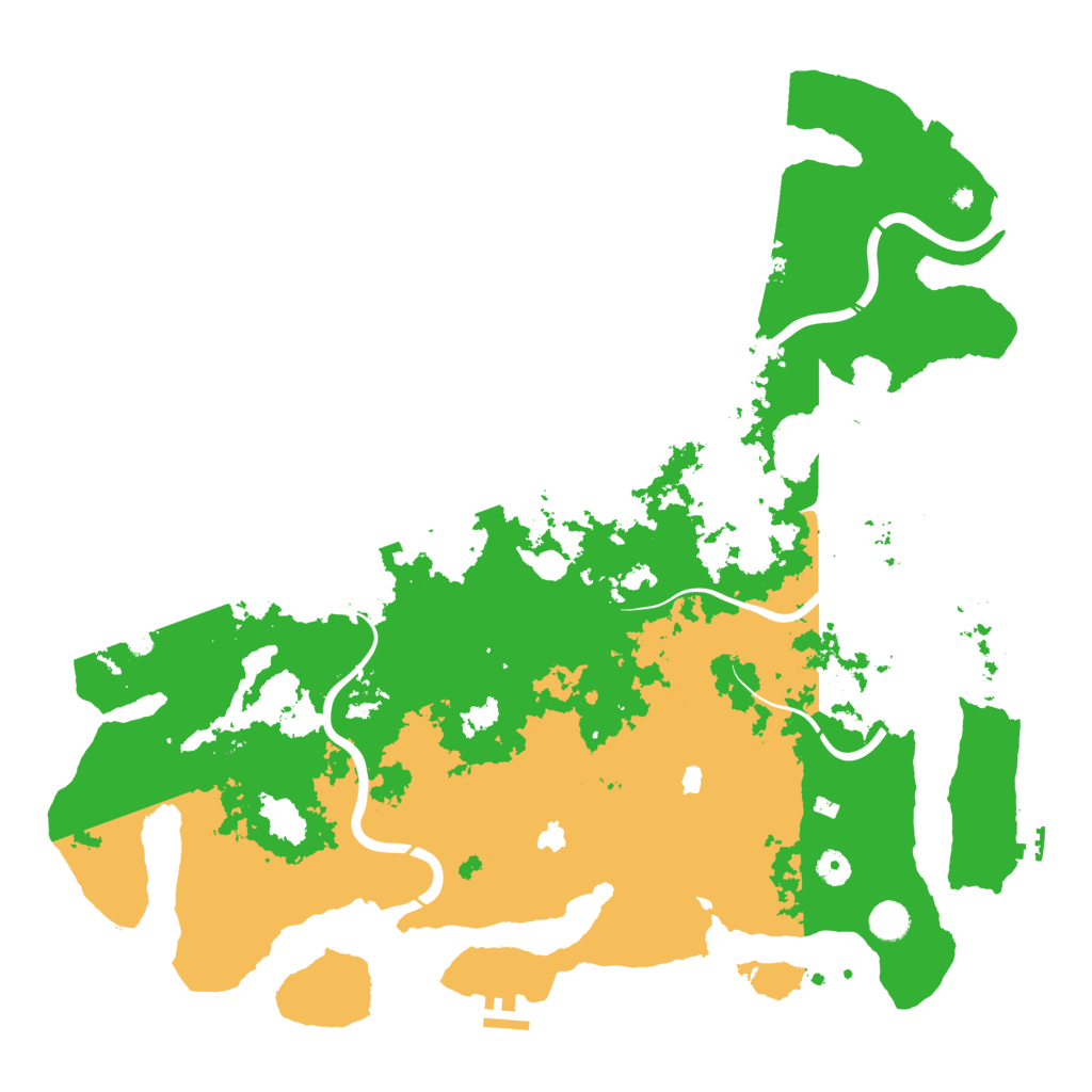 Biome Rust Map: Procedural Map, Size: 4800, Seed: 213004622