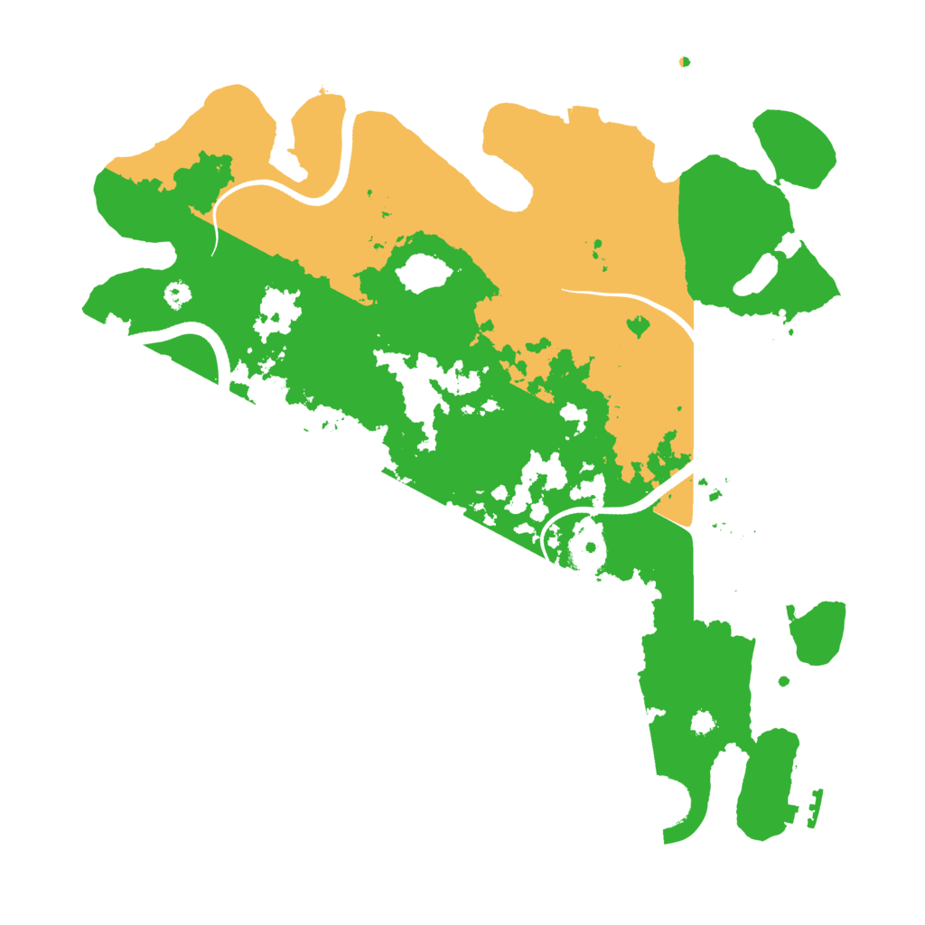 Biome Rust Map: Procedural Map, Size: 3500, Seed: 1850546603