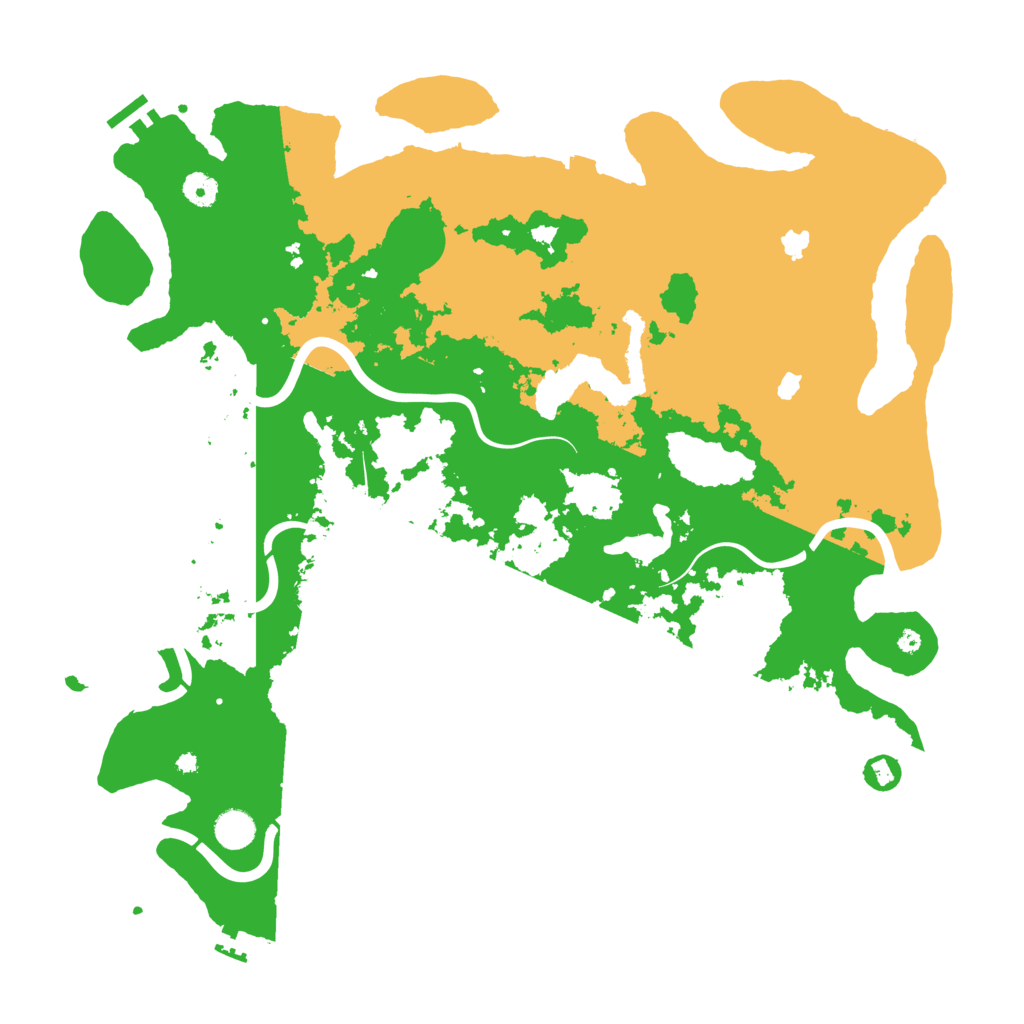 Biome Rust Map: Procedural Map, Size: 4500, Seed: 1332458880