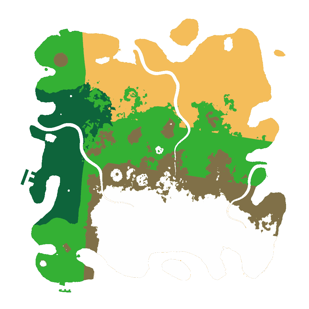 Biome Rust Map: Procedural Map, Size: 3850, Seed: 1212824008