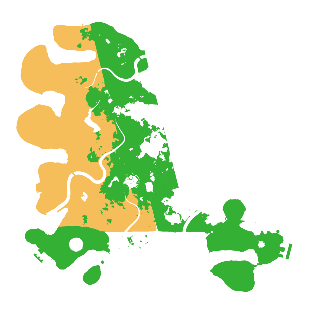 Biome Rust Map: Procedural Map, Size: 4000, Seed: 612269146