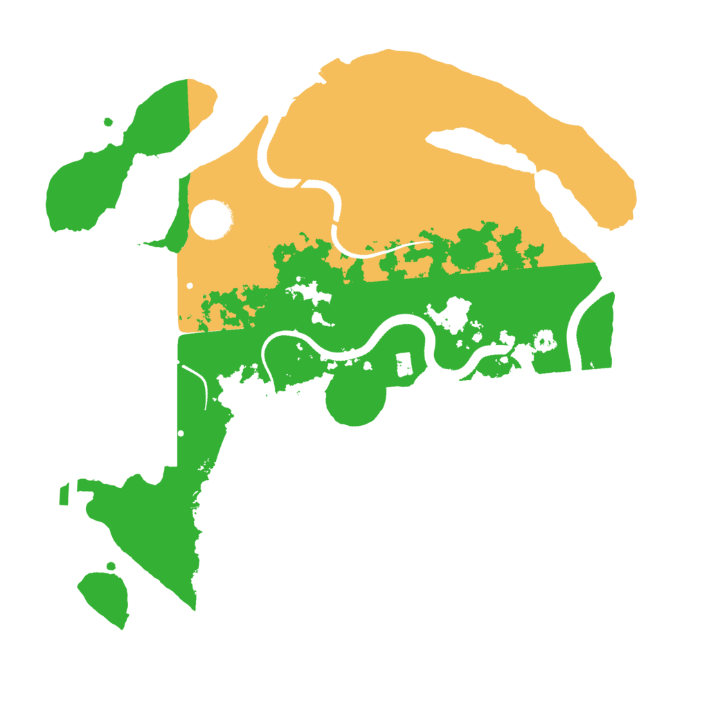 Biome Rust Map: Procedural Map, Size: 3250, Seed: 1339979714