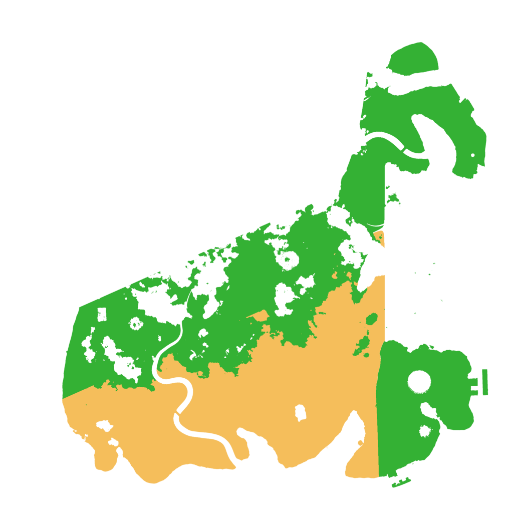 Biome Rust Map: Procedural Map, Size: 4000, Seed: 573230628