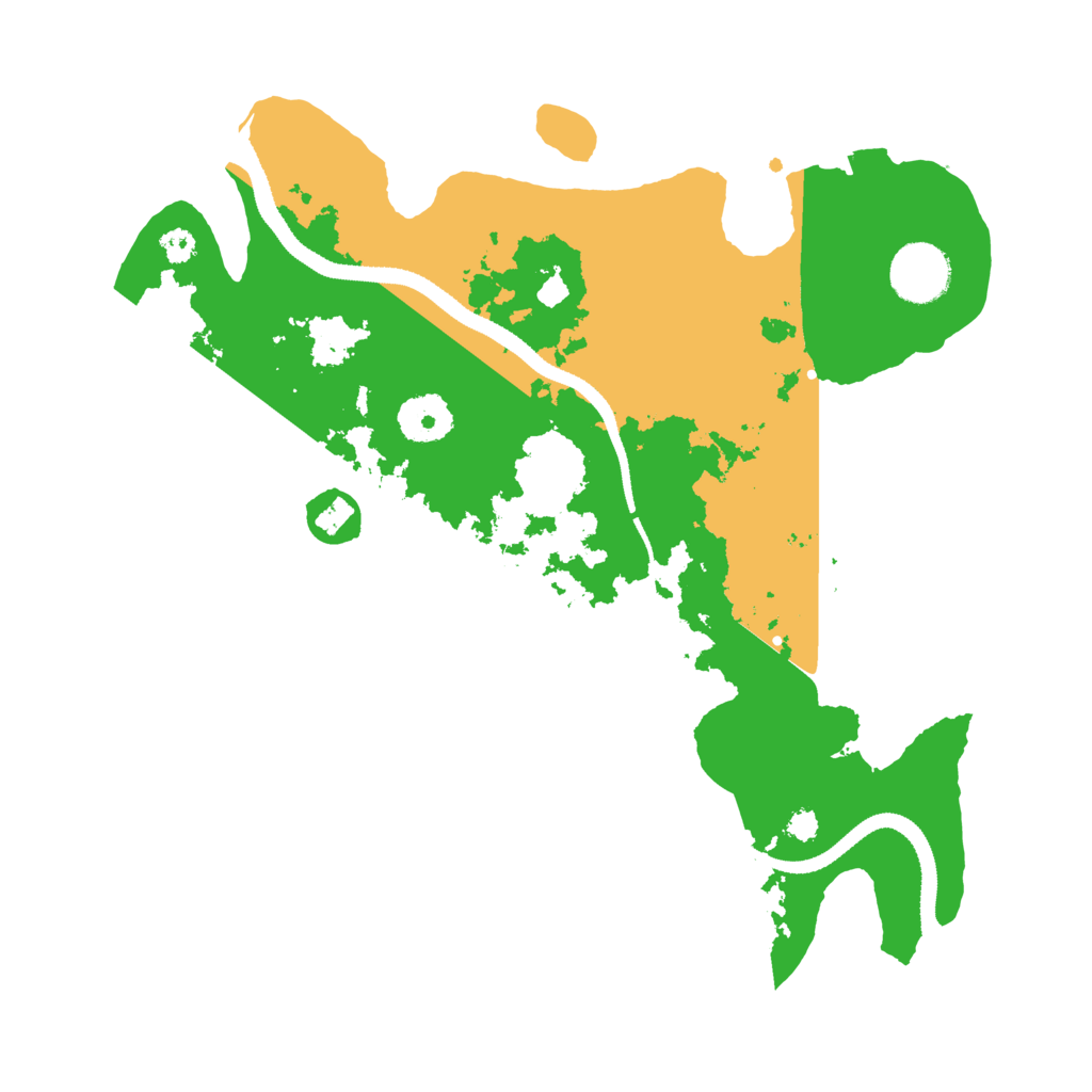 Biome Rust Map: Procedural Map, Size: 3219, Seed: 481992