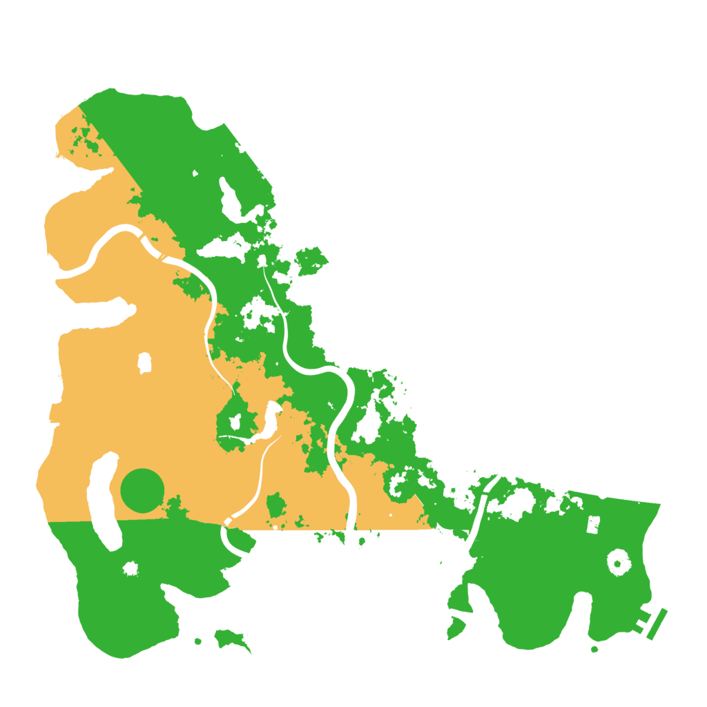Biome Rust Map: Procedural Map, Size: 4250, Seed: 854432