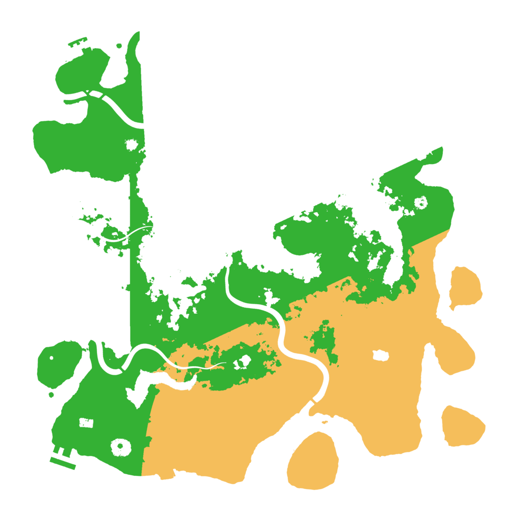 Biome Rust Map: Procedural Map, Size: 4000, Seed: 1869739303