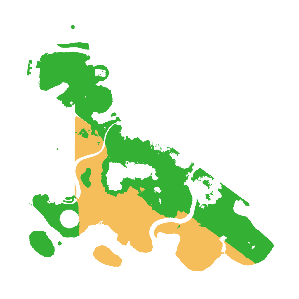 Biome Rust Map: Procedural Map, Size: 3000, Seed: 301097390