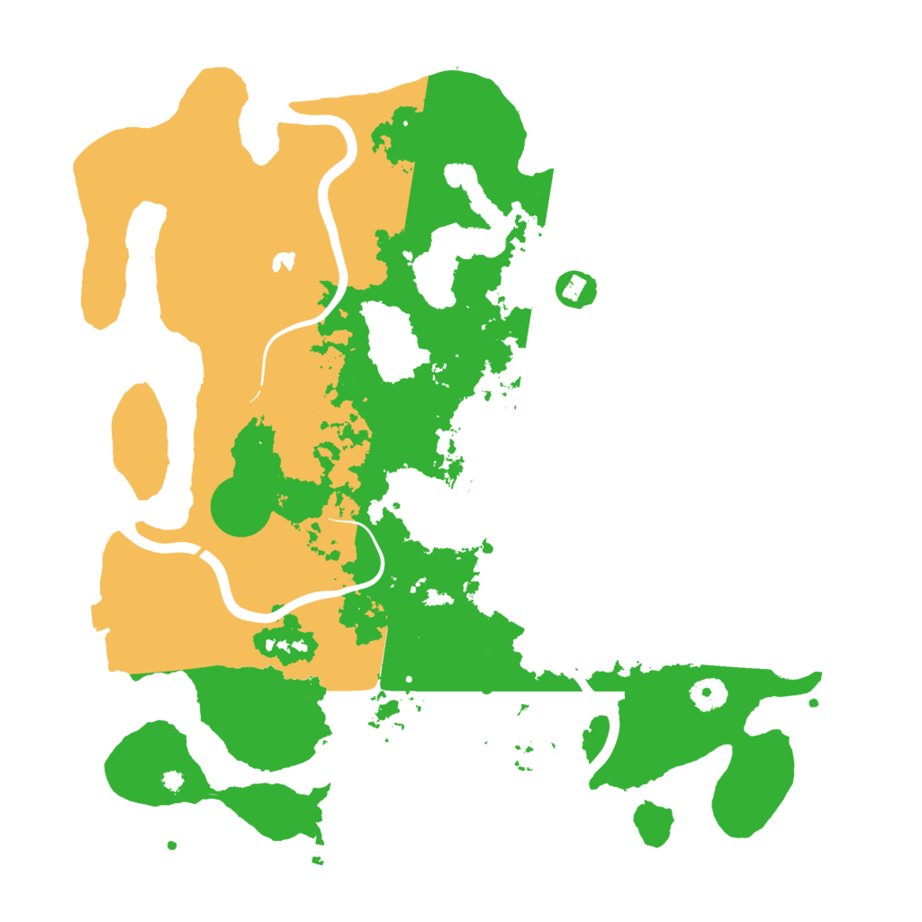 Biome Rust Map: Procedural Map, Size: 4000, Seed: 195947