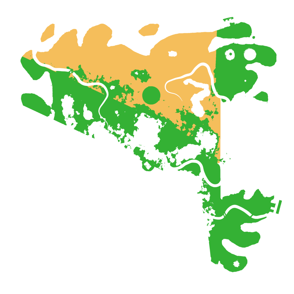 Biome Rust Map: Procedural Map, Size: 4300, Seed: 657201